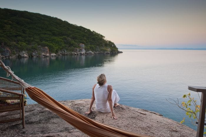 Solo Travellers in Africa, Lake-Malawi-Mumbo-Camp-View