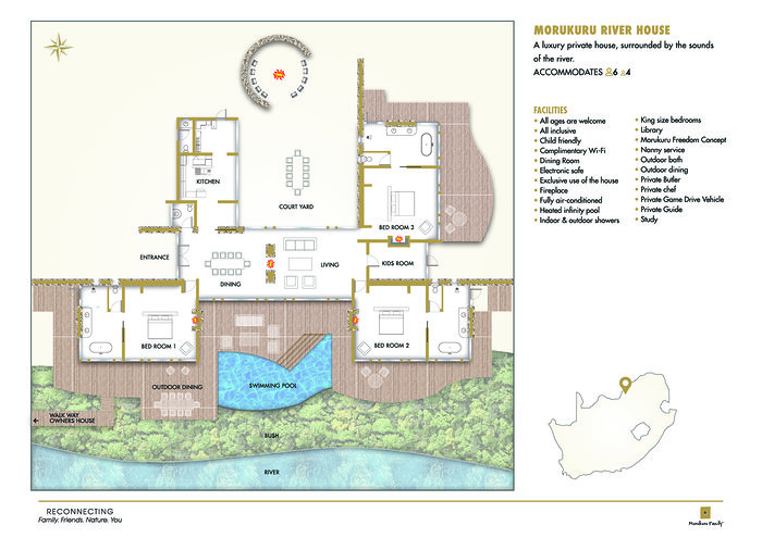 Cedarberg Travel | Morukuru Family - Morukuru River House, Owners & Farmhouse