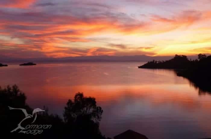 Cormoran Lodge, lake kivu