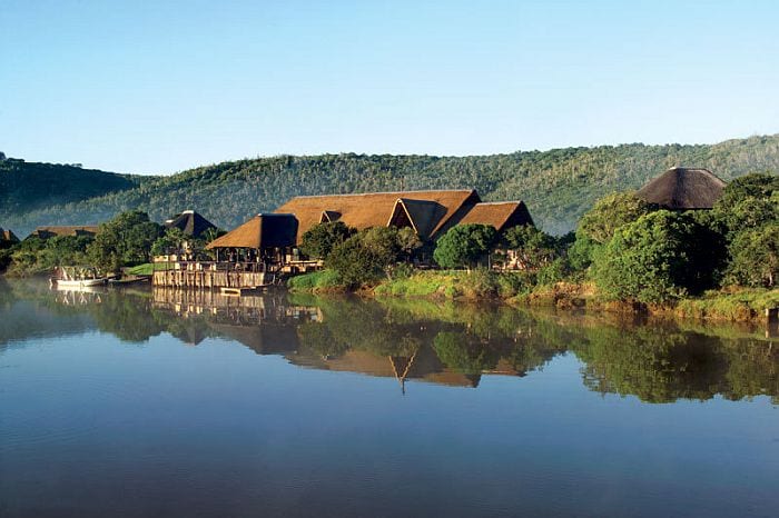 Kariega River Lodge setting