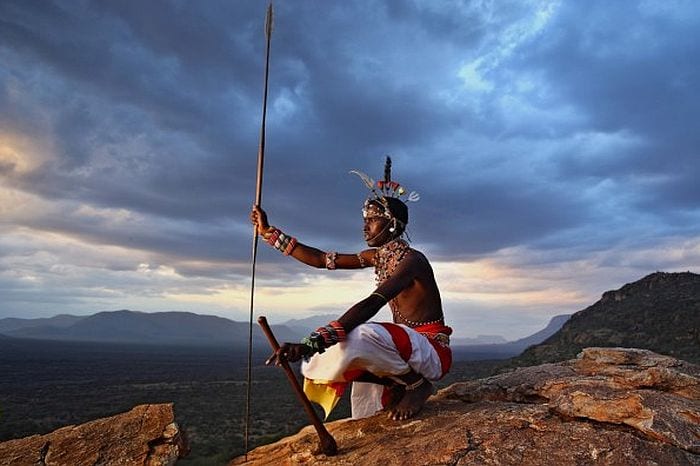 Kenya-Samburu-Saruni Mara samburu warrior