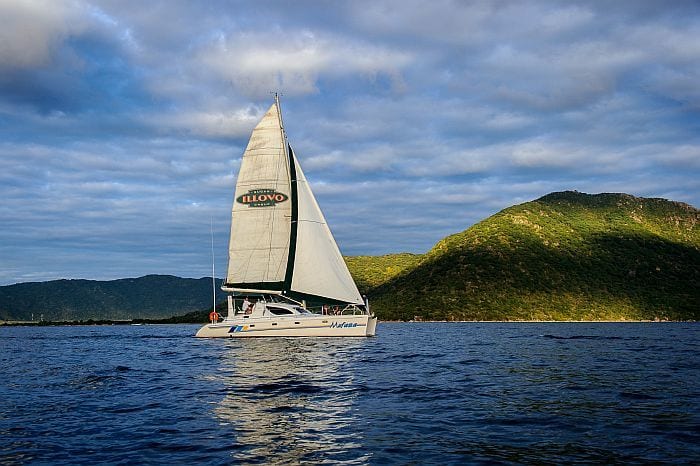 yachting on Lake Malawi