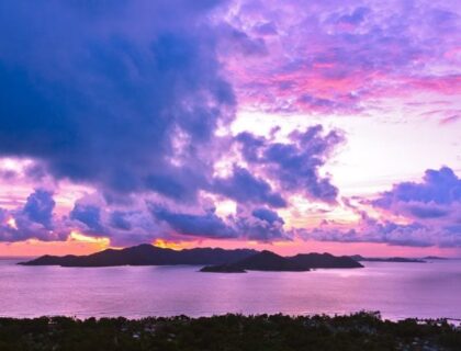 best-beaches-in-the-Seychelles-Island Praslin Seychelles At Sunset