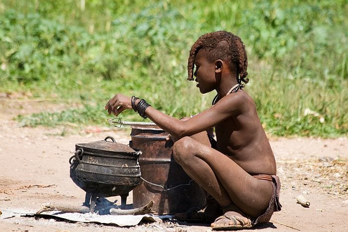 Visiting the Himba people