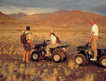 Sossusvlei Namibia - quad bike trails