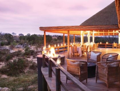 Cedarberg: Londolozi Founders Camp – Founders Camp Main Deck at Sunset – 11