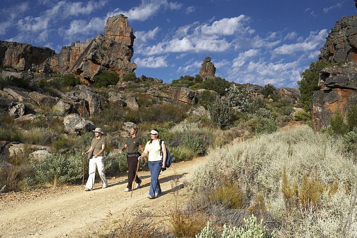 Slack-packing trails in South Africa - Cederberg