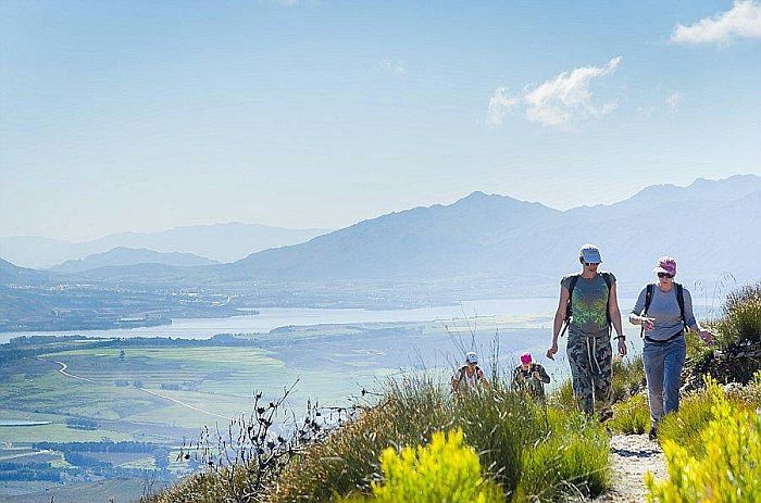 Slack-packing trails in South Africa - Green Mountain Trail