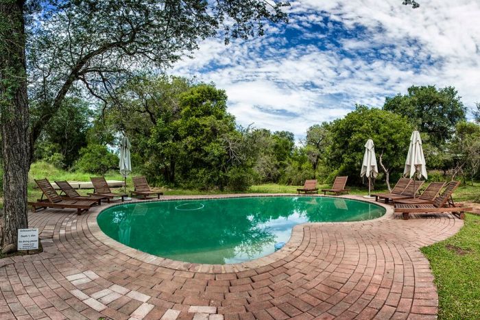 Khoka Moya Camp swimming pool