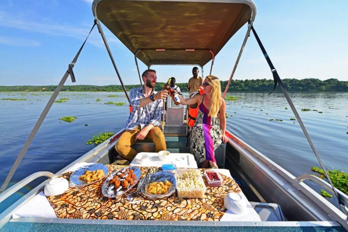 Boating in Murchison Falls National Park