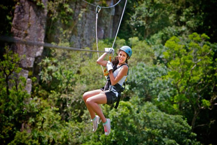 Magoesbaskloof treetop canopy tour, near Tzaneen