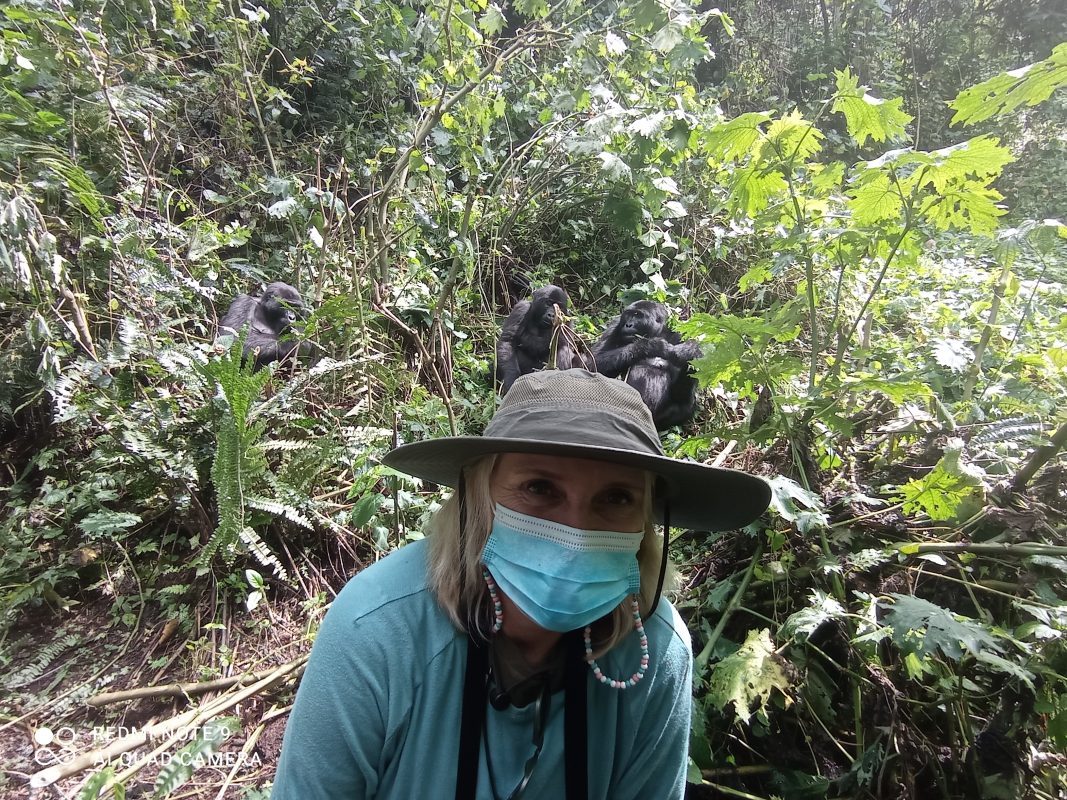 Uganda Safari Tour - Mari with the Mountain Gorillas Cedarberg-Africa-Trip_report_Mari_Uganda1