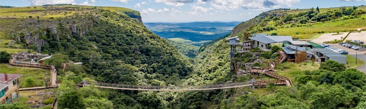 Graskop lift experience - suspension bridge