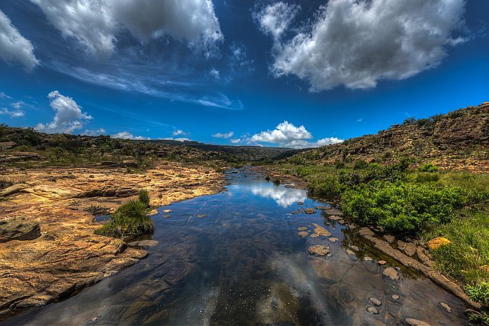 Treur River in the Drakensberg Escarpment