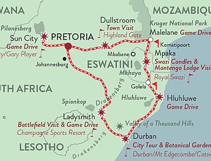 Rovos Rail Golf Safari mop