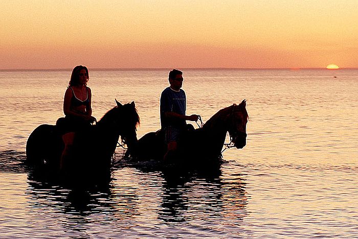 Horse-riding on Bazaruto Island