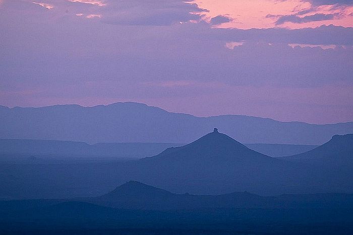 Sunset over Samburu Game Reserve