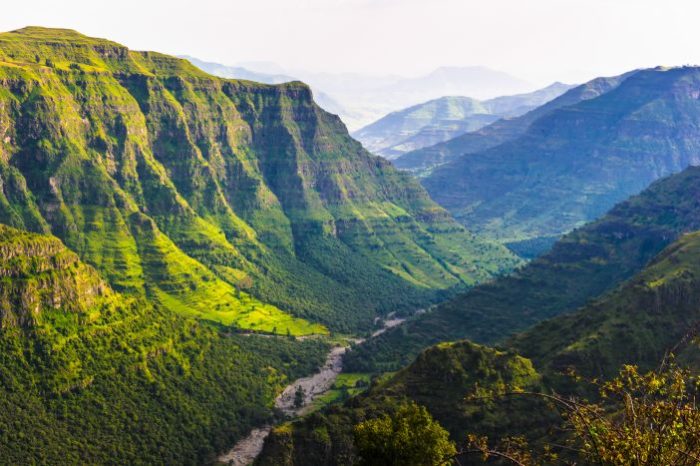 Simien Mountains on an Ethiopian tour