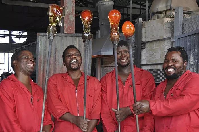 Nwenga glass blowers, Eswatini
