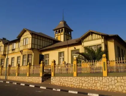 Woermann House in Swakopmund - Woermann House in Swakopmund in Western Namibia