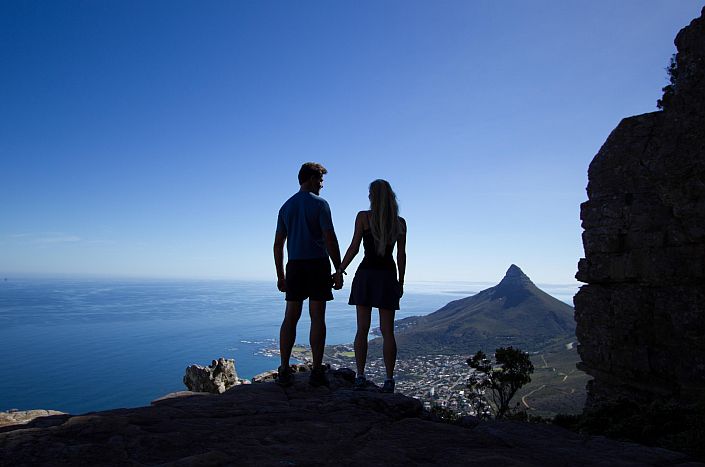 Best Honeymoon Destinations in Africa by season - hiking in cape Town