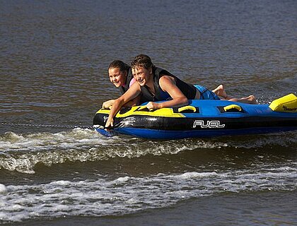 Family Safari and Beach Holidays - watersport fun, tubing