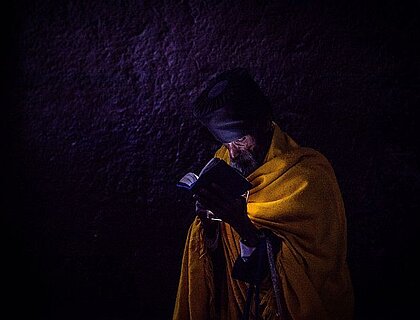 Lalibela priest