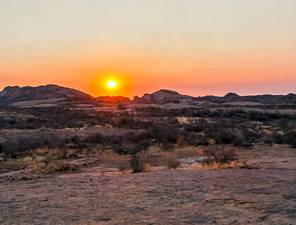 Erongo mountains near Omaruru