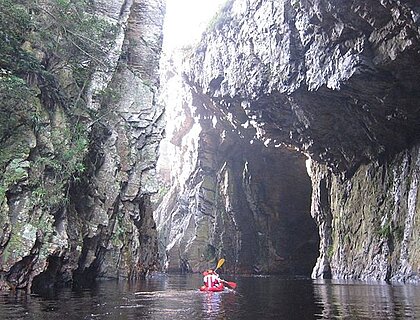 Tsitsikamma - kayaking on the storms river