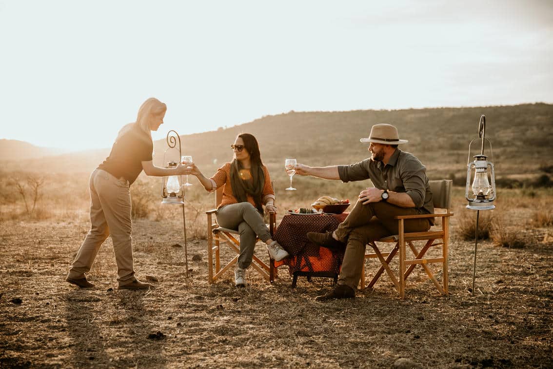 Nambiti Hills Private Game Lodge Sundowners