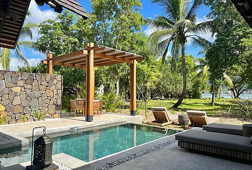 Family Beachfront Pool Villa