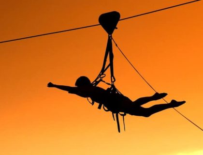 Highwire activities at Victoria Falls