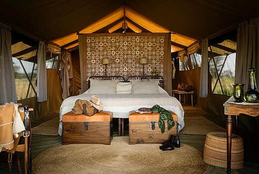 Meru-style en-suite tents
