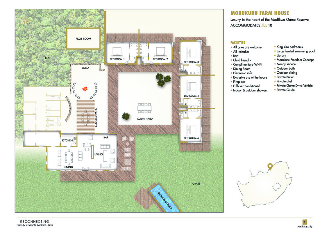 Cedarberg Travel | Morukuru Family - Morukuru River House, Owners & Farmhouse