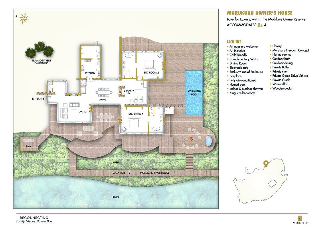 Cedarberg Travel | Morukuru Family - Morukuru River House, Owners & Farmhouse