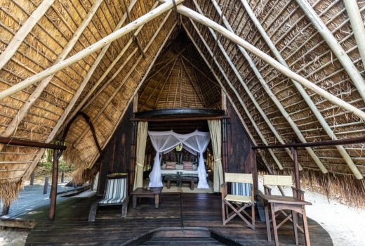 Greystoke thatched rooms