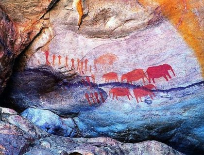 Viewing San (Bushmen) Rock Art