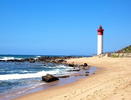 Dolphin Coast, Umhlanga rocks lighthouse, KwaZulu natal beaches