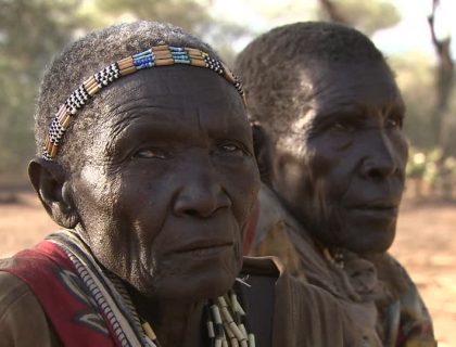 Hadza bushmen and the Datoga homesteads of Lake Eyasi