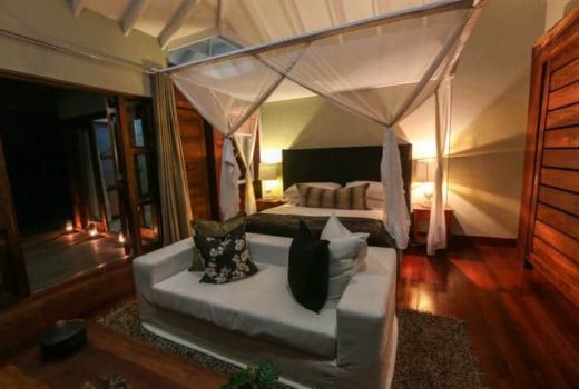 African styled romantic chalet