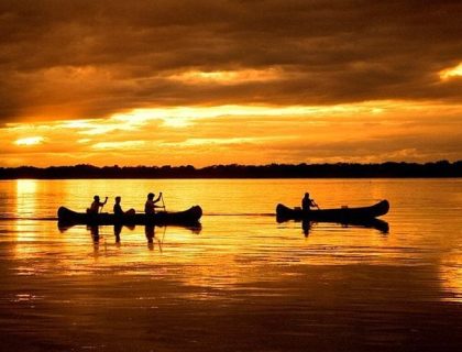 Canoeing on the Upper Zambezi at Victoria Falls