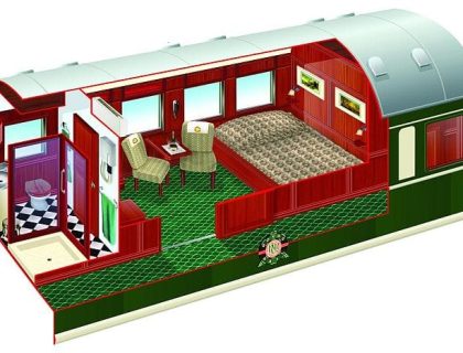 Rovos Rail Diagram Deluxe suite