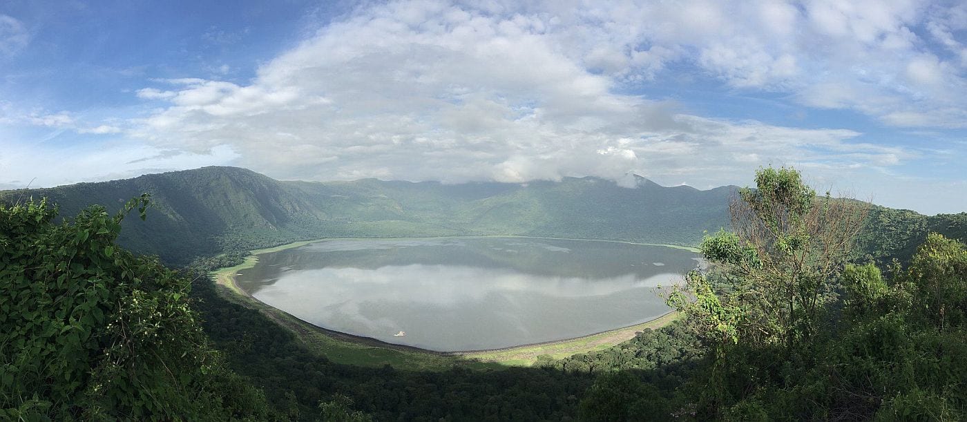 Empakai crater in Ngorongoro highlands