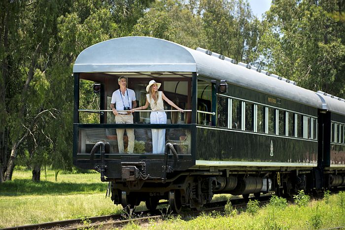 Rovos Rail couple