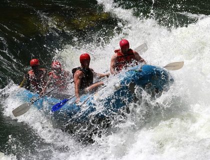 White water rafting - Victoria Falls Safari Holidays