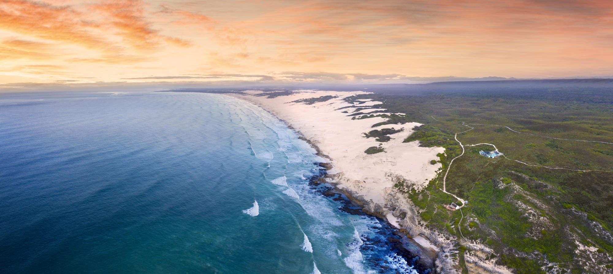 Beach at De Hoop, by Morukuru