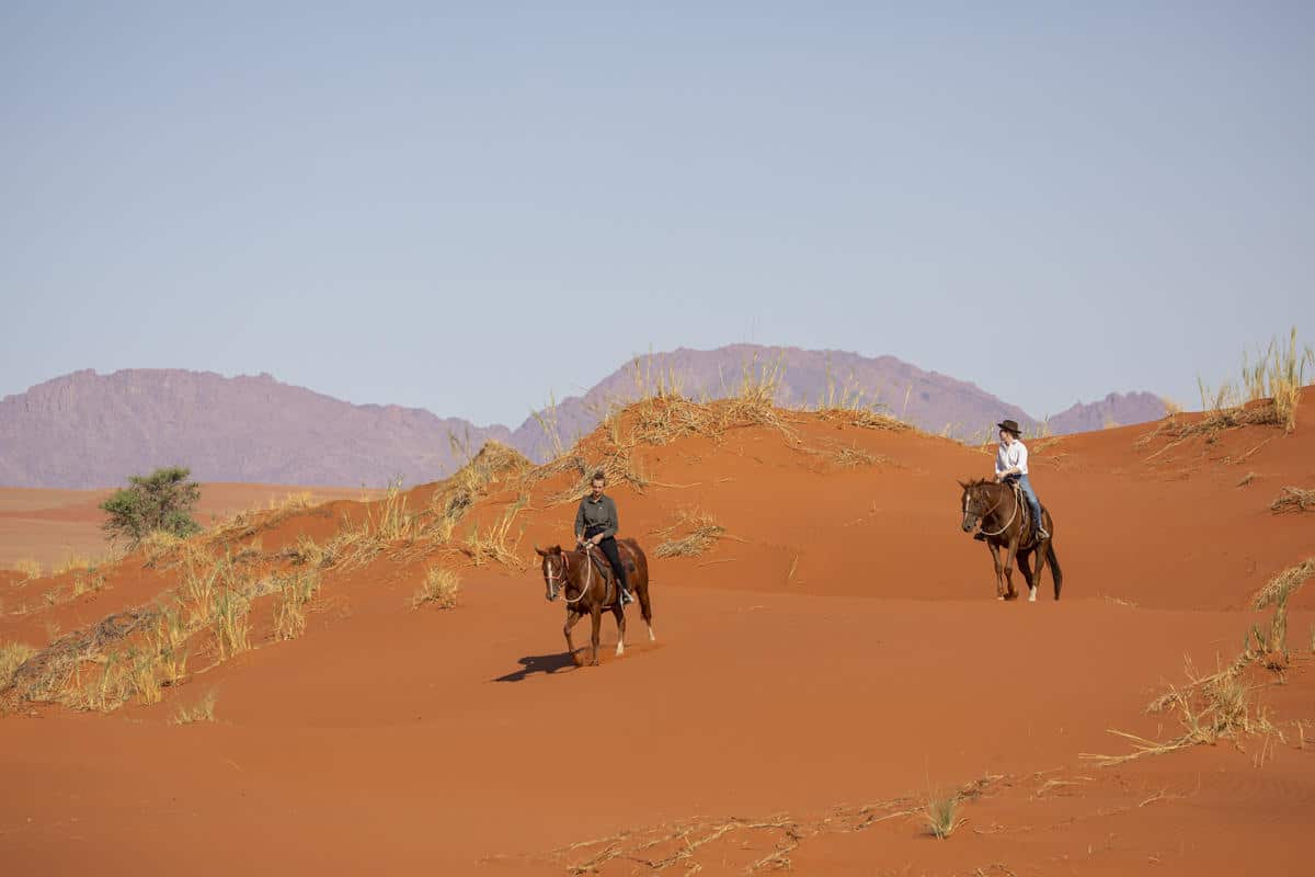 Best Horse-riding safaris - Kwessi Sunes in Namibia