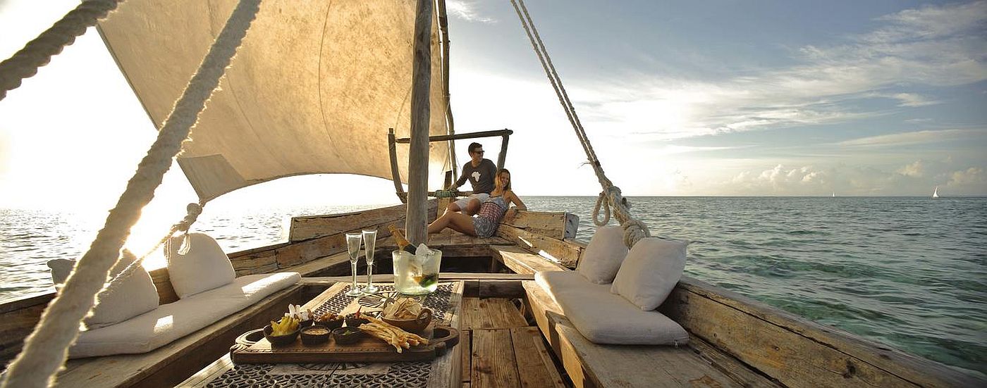 Mnemba island lodge - dhow cruise