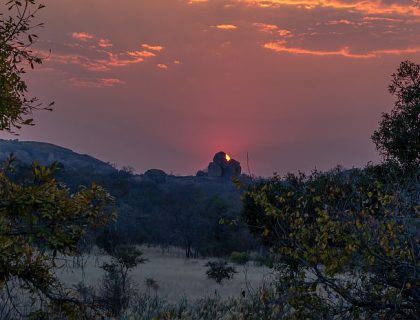 Matobo National Park - at sunset