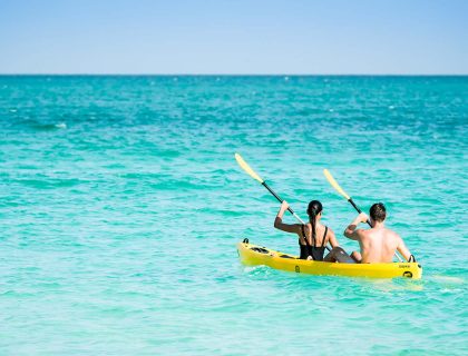 Sear Kayaking off Bazaruto island